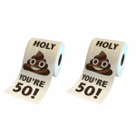 2 Rolls of Fun Toilet Paper, Birthday Gifts for Men and Women, Bathroom Toilet Paper